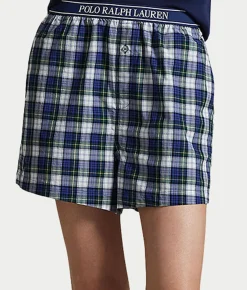 Plaid Woven Boxer