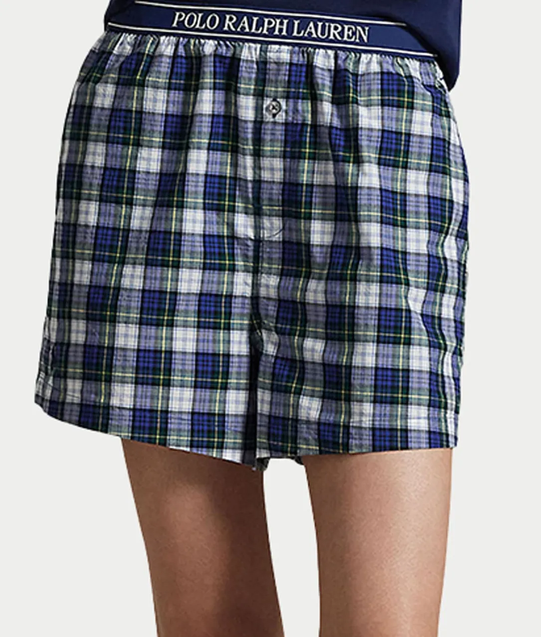 Plaid Woven Boxer