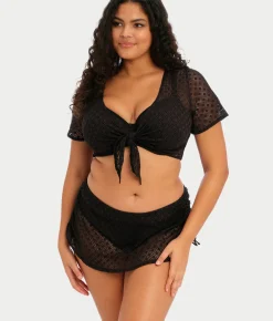 Plus Size Bazaruto Beach Tie Front Bikini Top