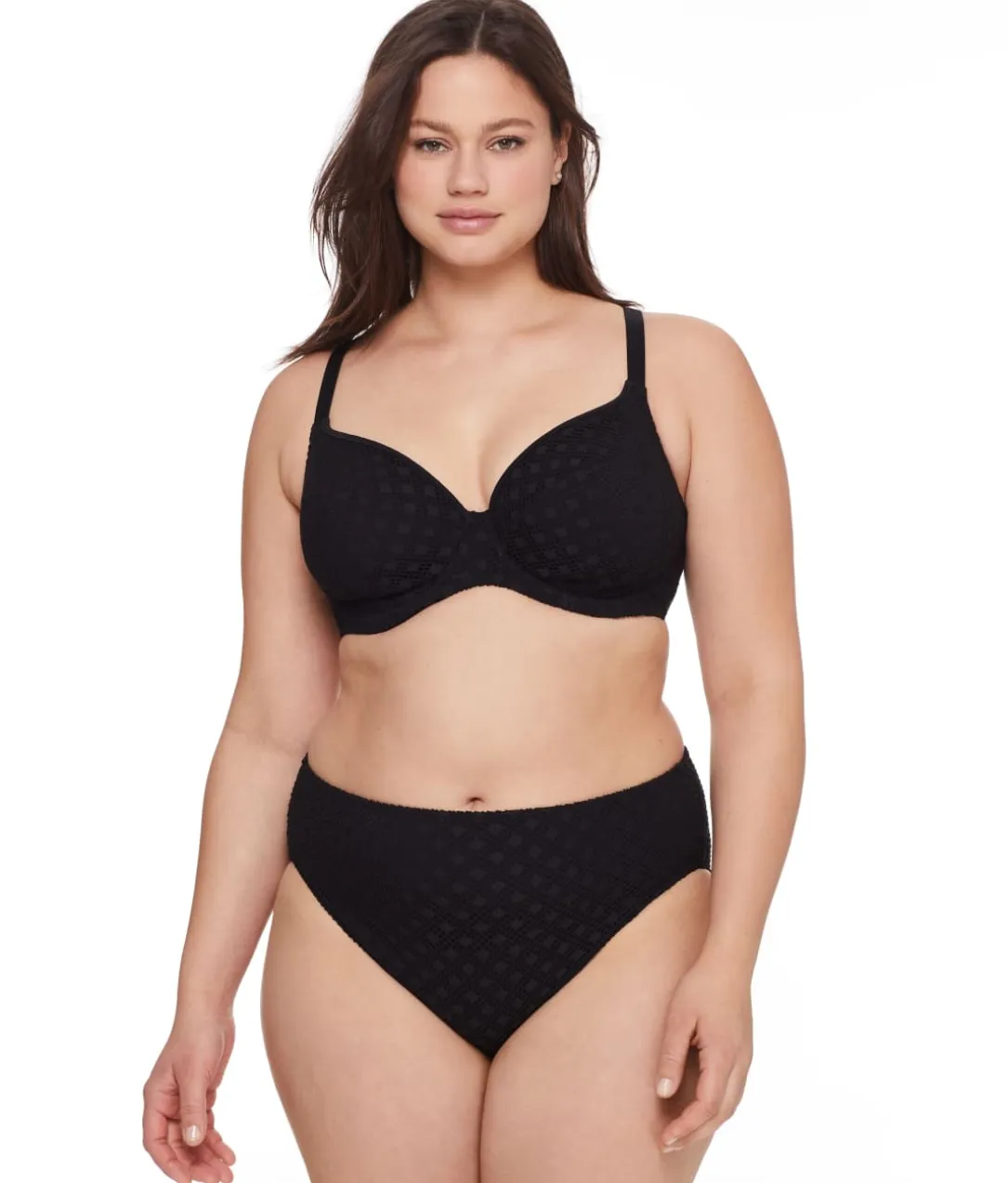 Plus Size Bazaruto Plunge Underwire Bikini Top