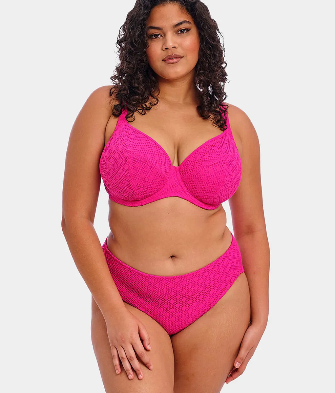Plus Size Bazaruto Plunge Underwire Bikini Top