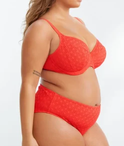 Plus Size Bazaruto Plunge Underwire Bikini Top