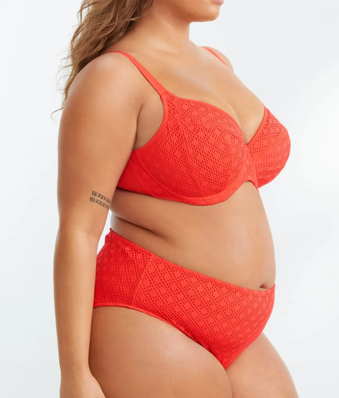 Plus Size Bazaruto Plunge Underwire Bikini Top