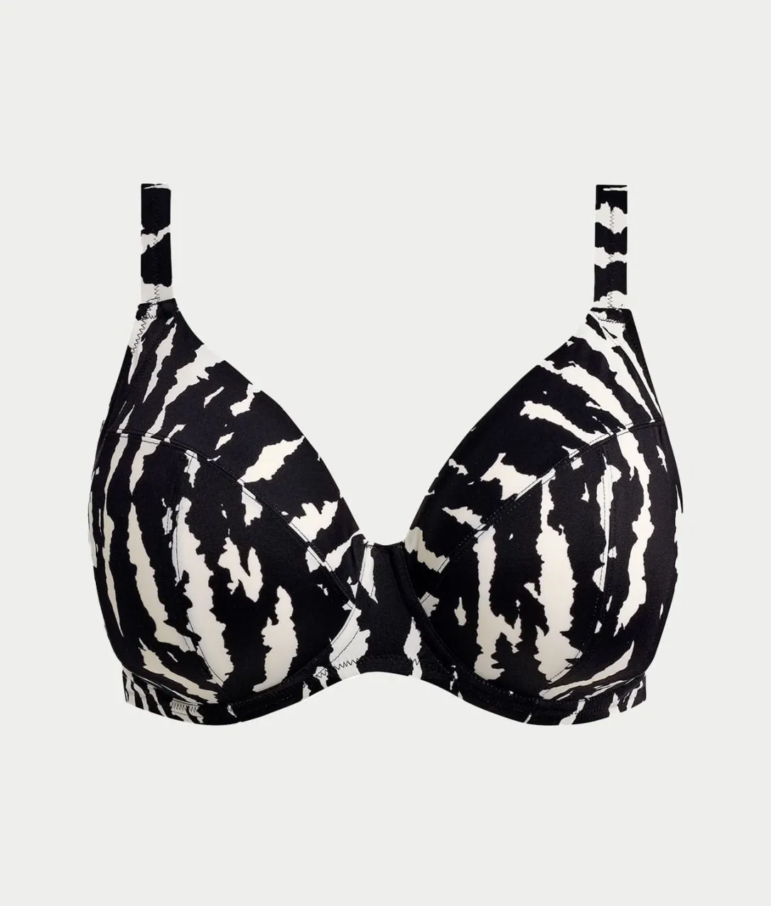 Plus Size Echo Shell Plunge Bikini Top