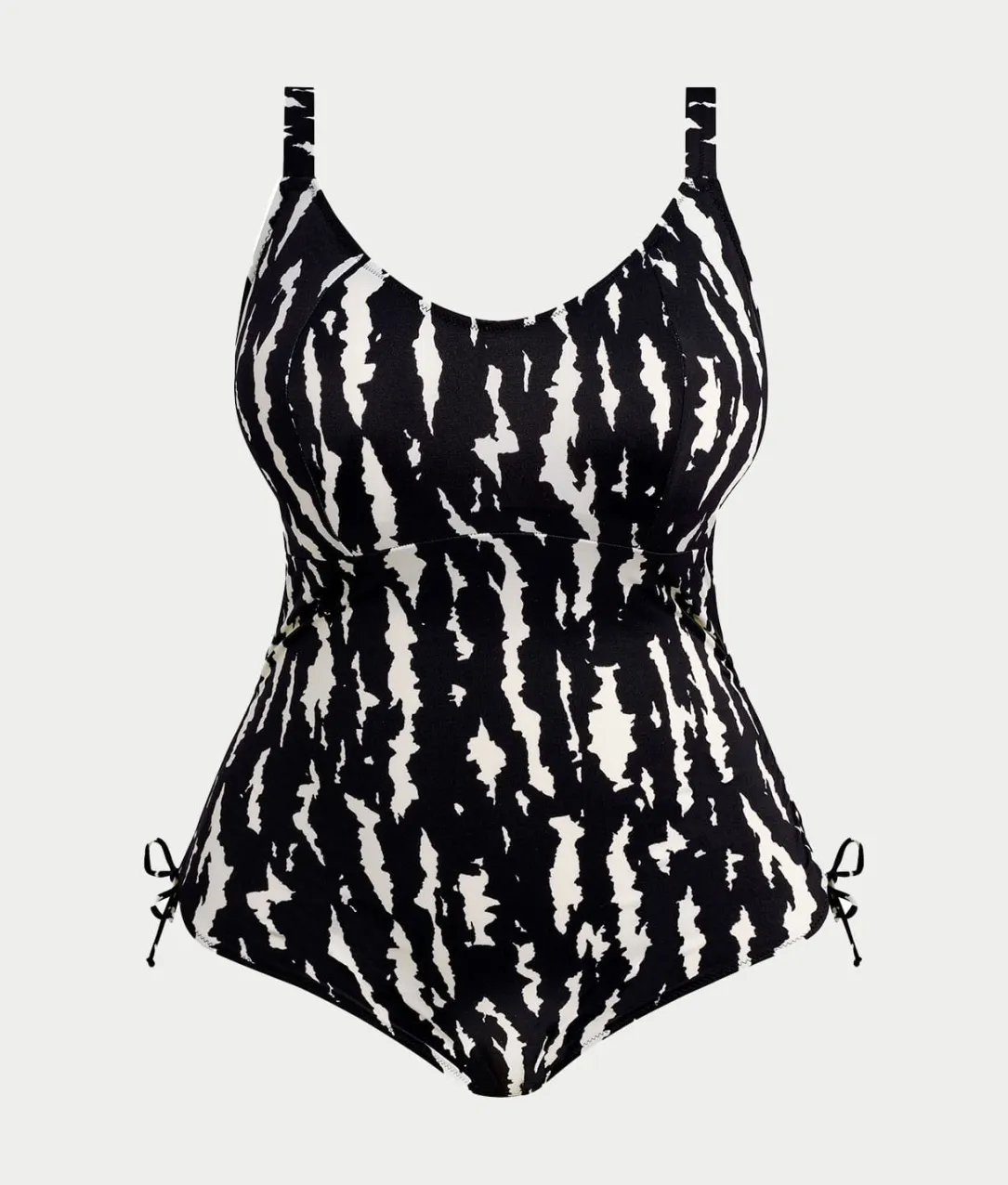 Plus Size Echo Shell Wire-Free One-Piece Swimsuit
