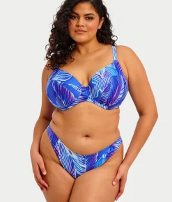 Plus Size Maluku Island Plunge Bikini Top