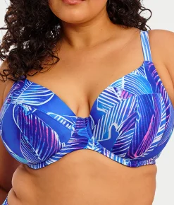 Plus Size Maluku Island Plunge Bikini Top