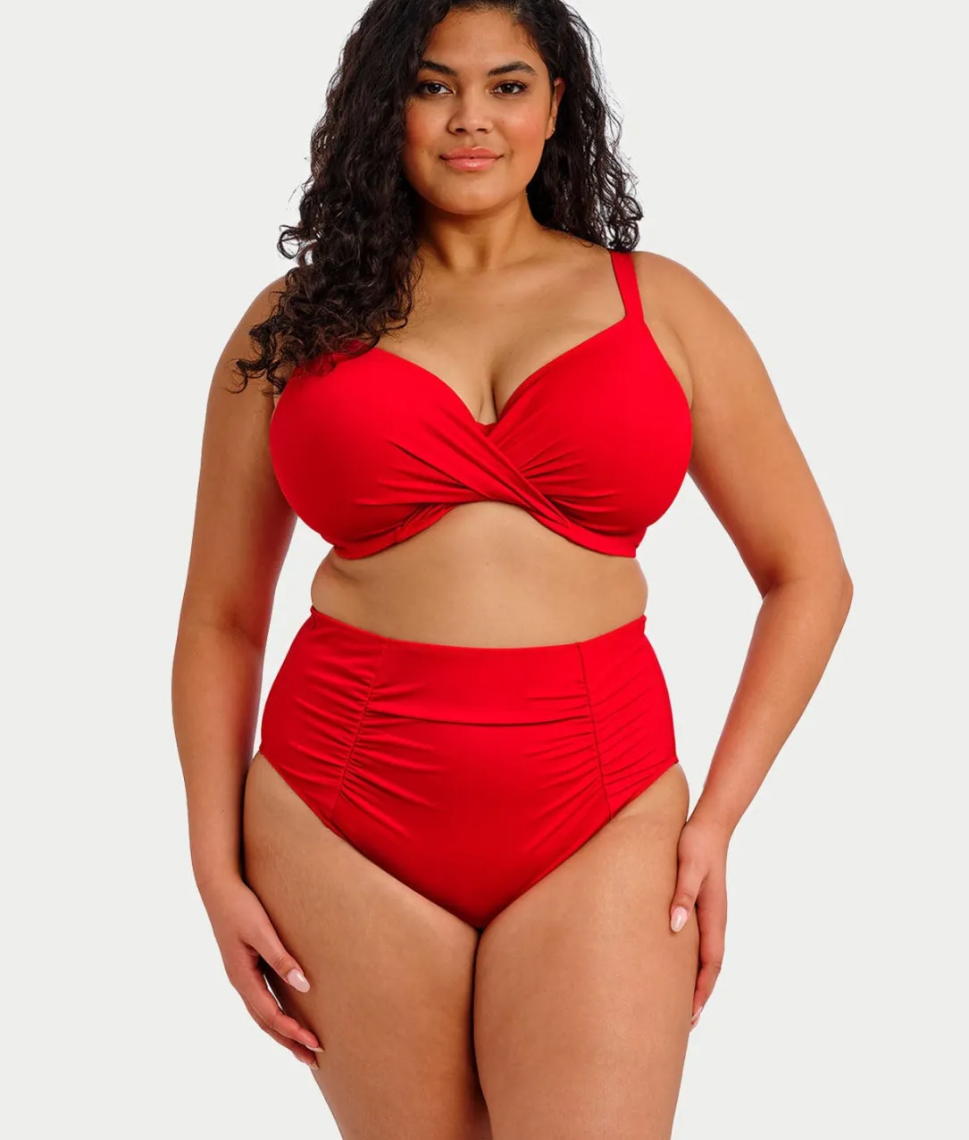 Plus Size Plain Sailing Bikini Bottom