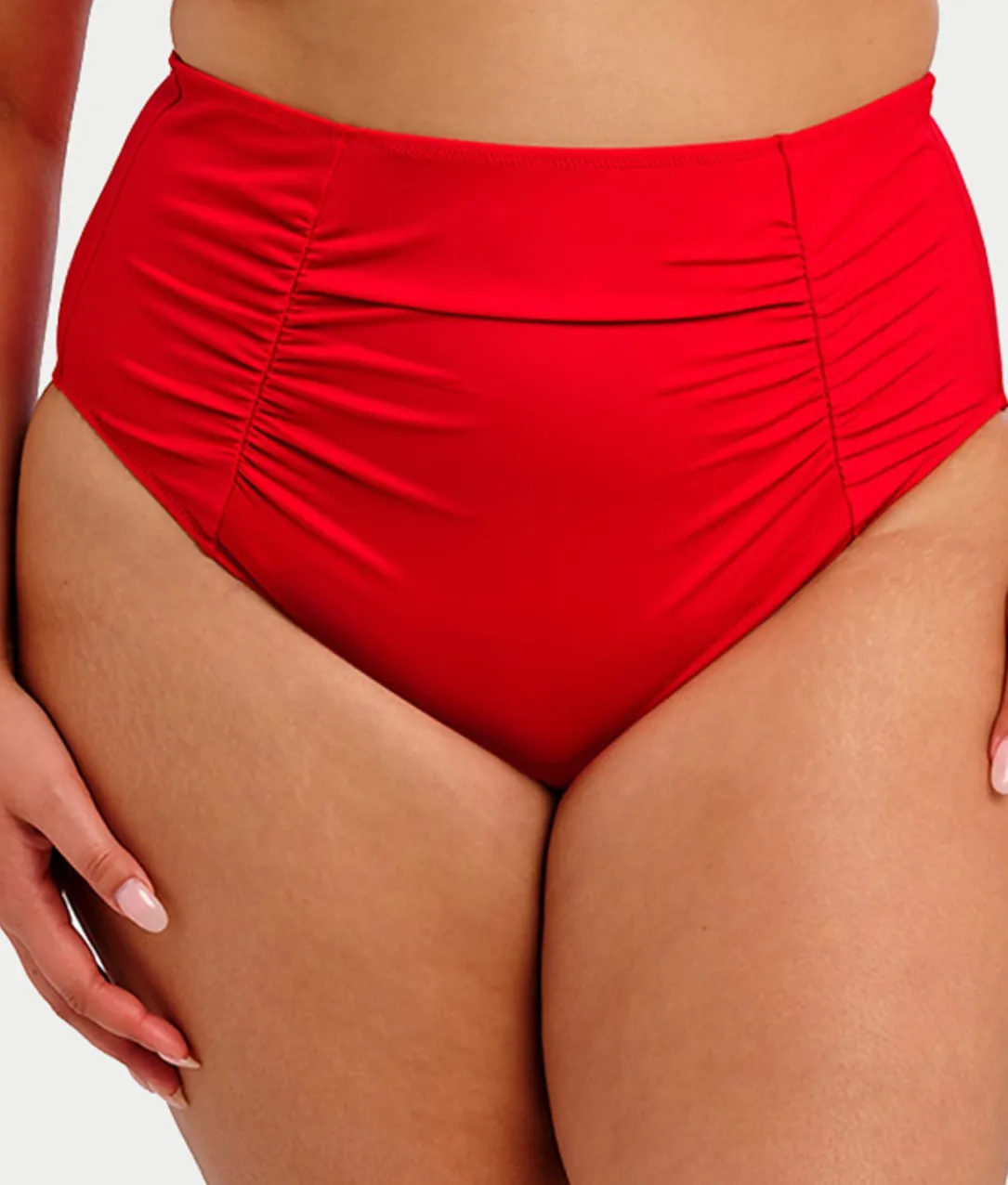 Plus Size Plain Sailing Bikini Bottom