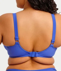 Plus Size Plain Sailing Plunge Bikini Top
