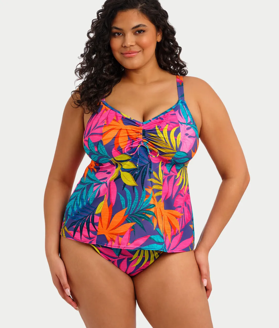 Plus Size Porto Rafti Wire-Free Tankini Top