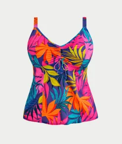 Plus Size Porto Rafti Wire-Free Tankini Top