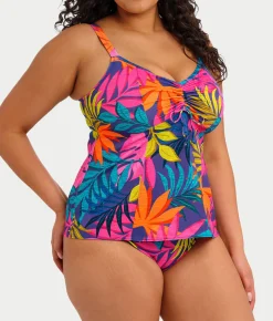 Plus Size Porto Rafti Wire-Free Tankini Top