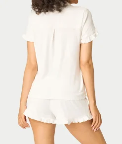 Pointelle Essentials 3-Piece Knit Pajama Set
