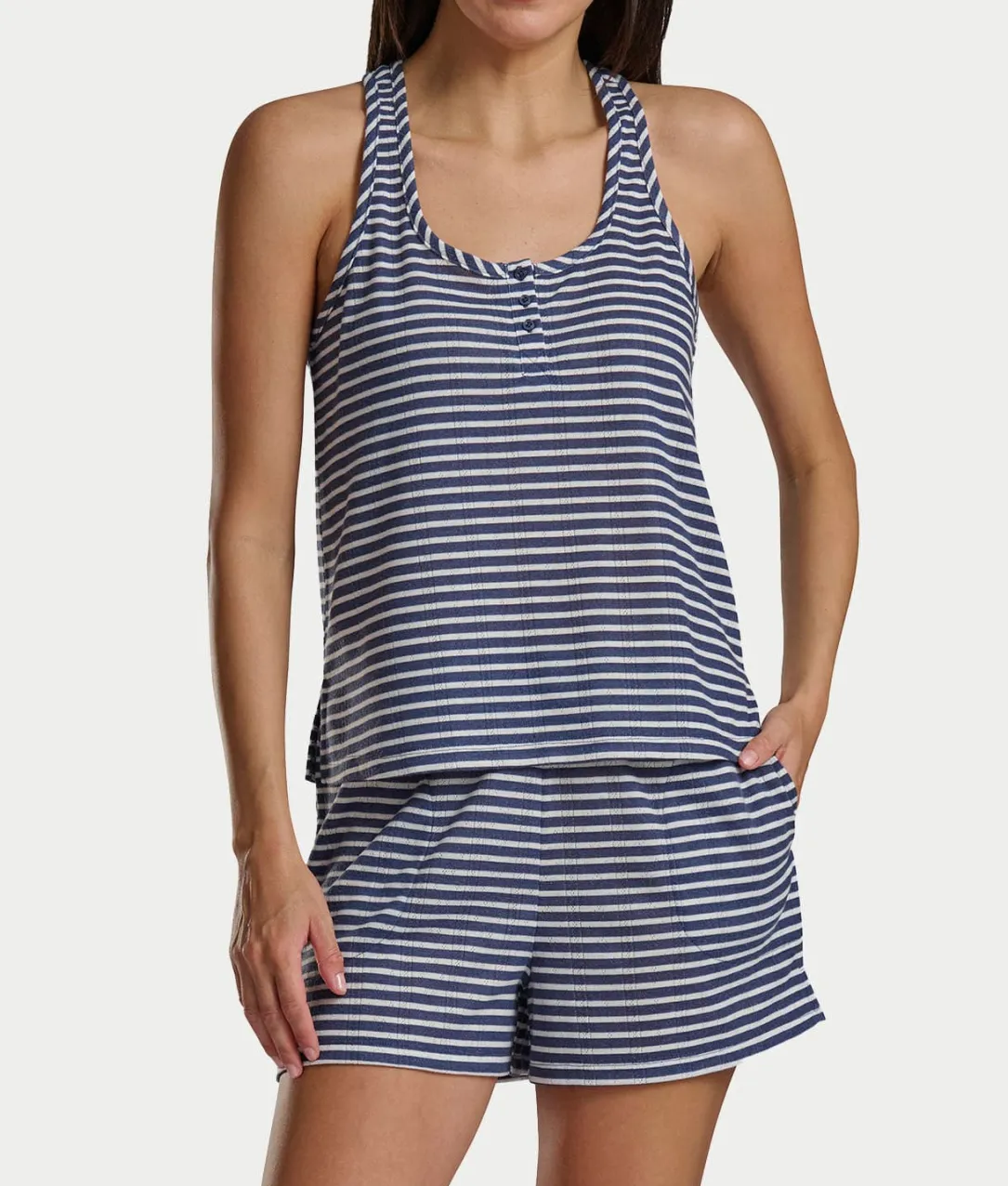Pointelle Tank and Boxer Set