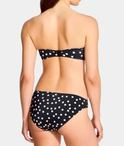 Polka Dot Scarlett Bandeau Bikini Top