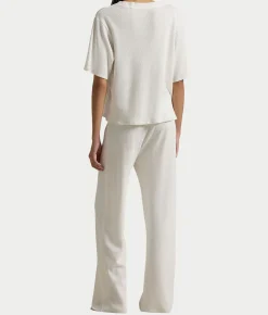 Polo Club Terry Knit Short Sleeve Pajama Set