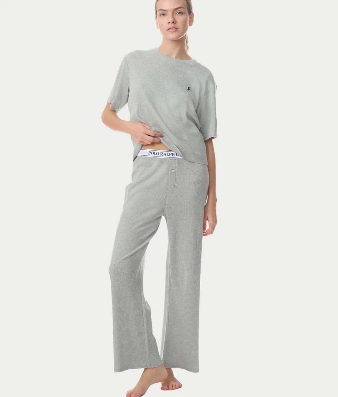 Polo Club Terry Knit Short Sleeve Pajama Set