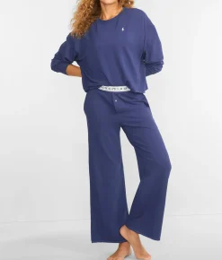 Polo Club Terry Wide Leg Pants Set