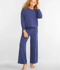 Polo Club Terry Wide Leg Pants Set