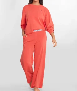 Polo Club Terry Wide Leg Pants Set