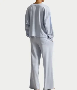 Polo Club Terry Wide Leg Pants Set
