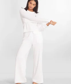 Polo Club Terry Wide Leg Pants Set