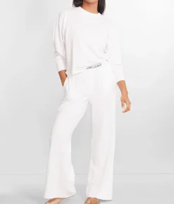 Polo Club Terry Wide Leg Pants Set