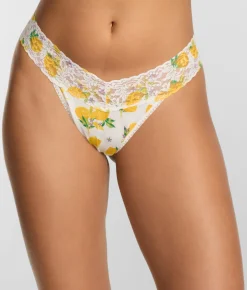 Printed Supima Cotton Original Rise Thong