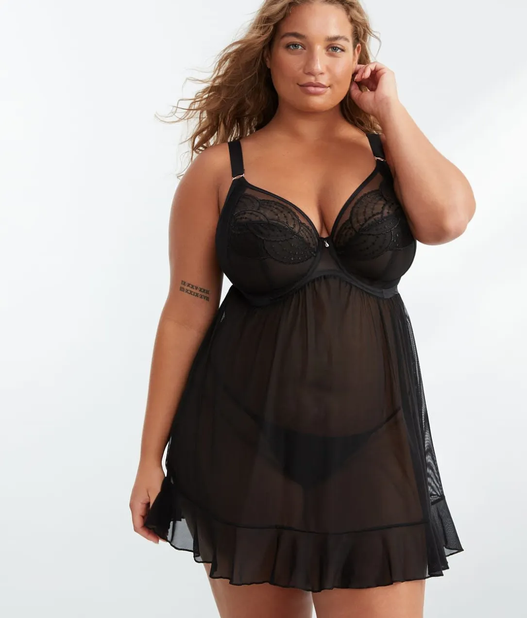 Priya Plunge Babydoll