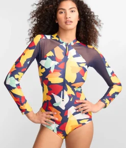 Puglia Grace Rashguard Zip-Up One-Piece