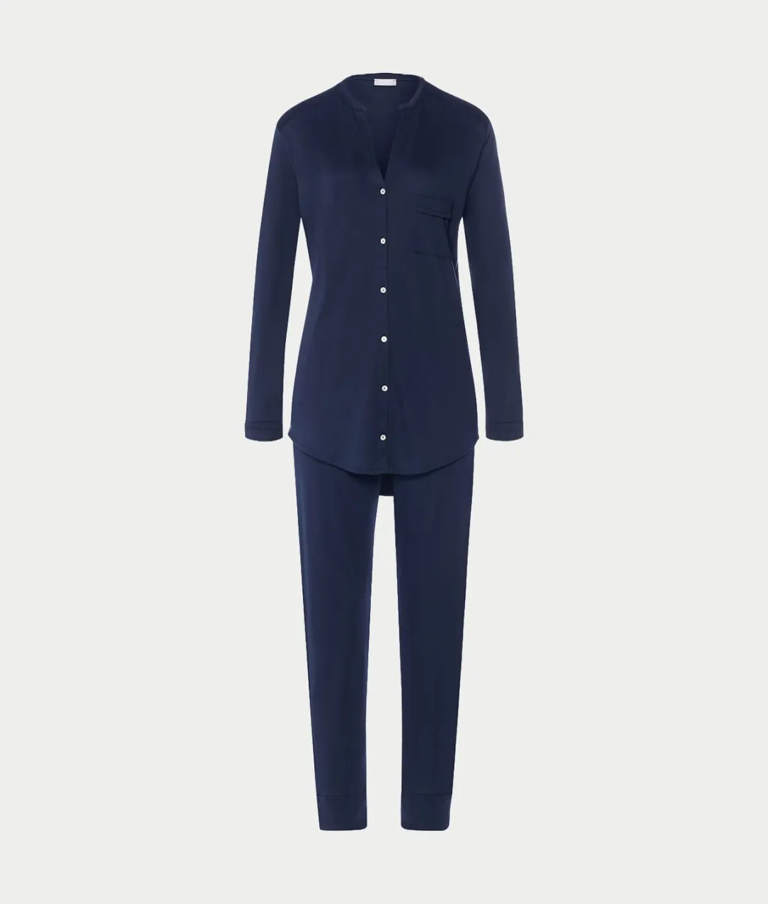 Pure Essence Button Front Soft Cotton Pajama Set