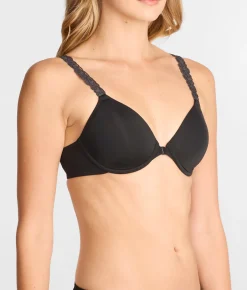 Pure Luxe Front-Close T-Shirt Bra