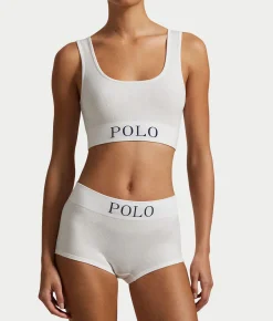 Ribbed Seamless Scoop Cropped Tank