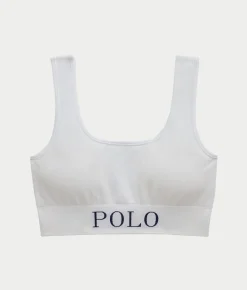 Ribbed Seamless Scoop Cropped Tank