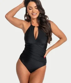 Ring Neck Control One-Piece