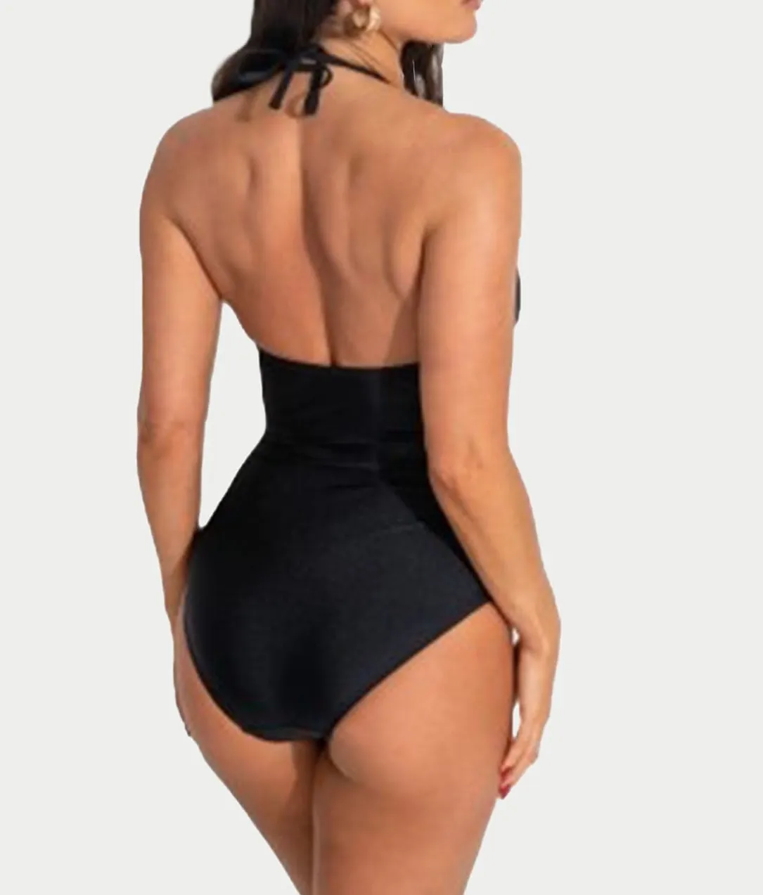 Ring Neck Control One-Piece