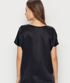 Roxxy Satin Lounge Top