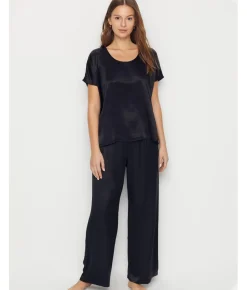 Roxxy Satin Lounge Top