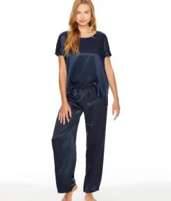 Roxxy Satin Lounge Top