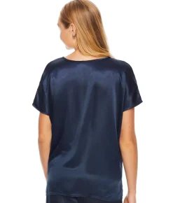 Roxxy Satin Lounge Top