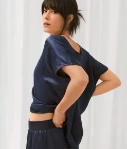 Roxxy Satin Lounge Top