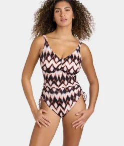 Sabana V-Neck Underwire One-Piece Swimsuit
