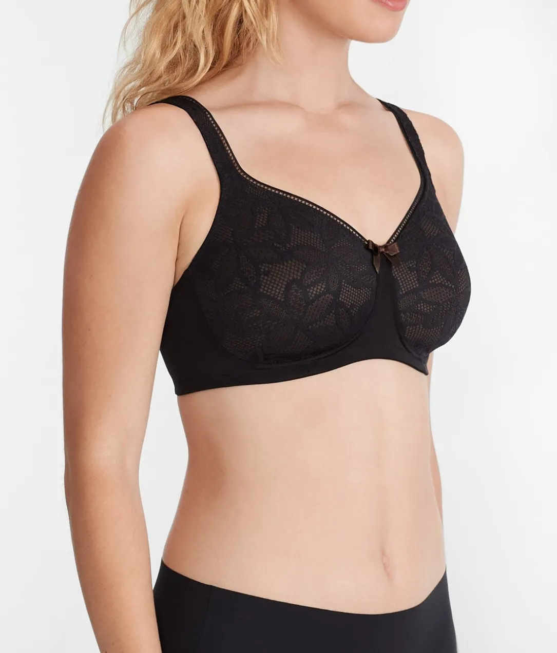 Selena Mastectomy Wire-Free Lace Bra