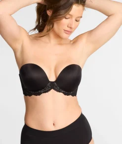 Self-Assured Push-Up Strapless Bra