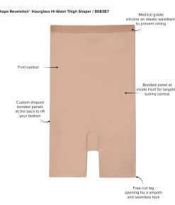 Shape Revelation Firm Control Hourglass High-Waist Thigh Shaper