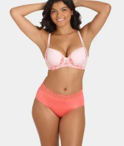 Shine Brief With Lace