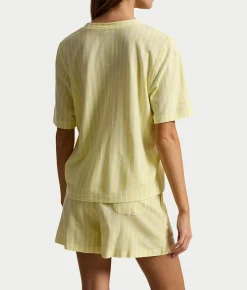 Short Sleeve Knit Short Set