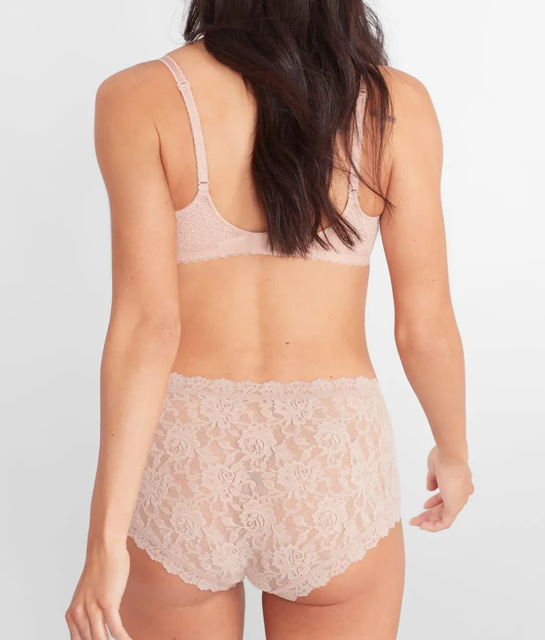 Signature Lace High-Waist Boyshort