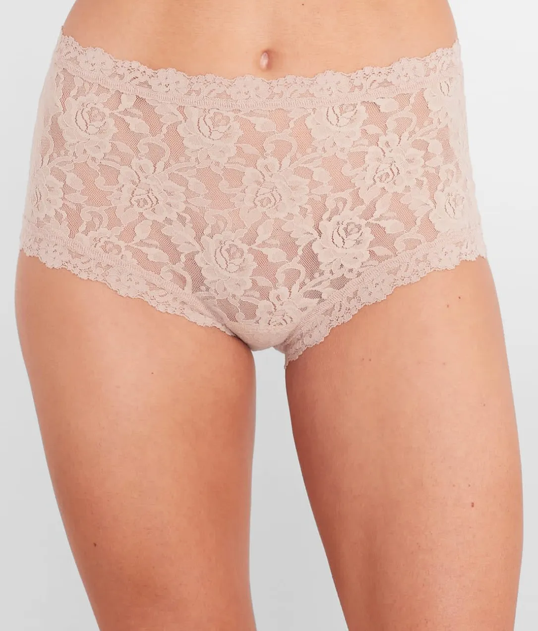 Signature Lace High-Waist Boyshort
